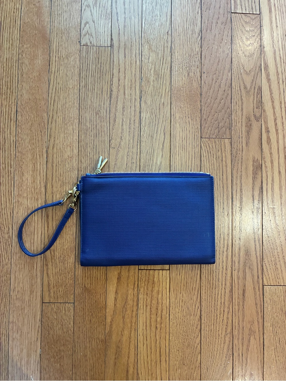 Dagne Dover Royal Blue Wristlet Clutch